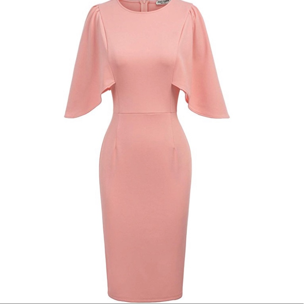 Business Slim Fit Pencil Dress